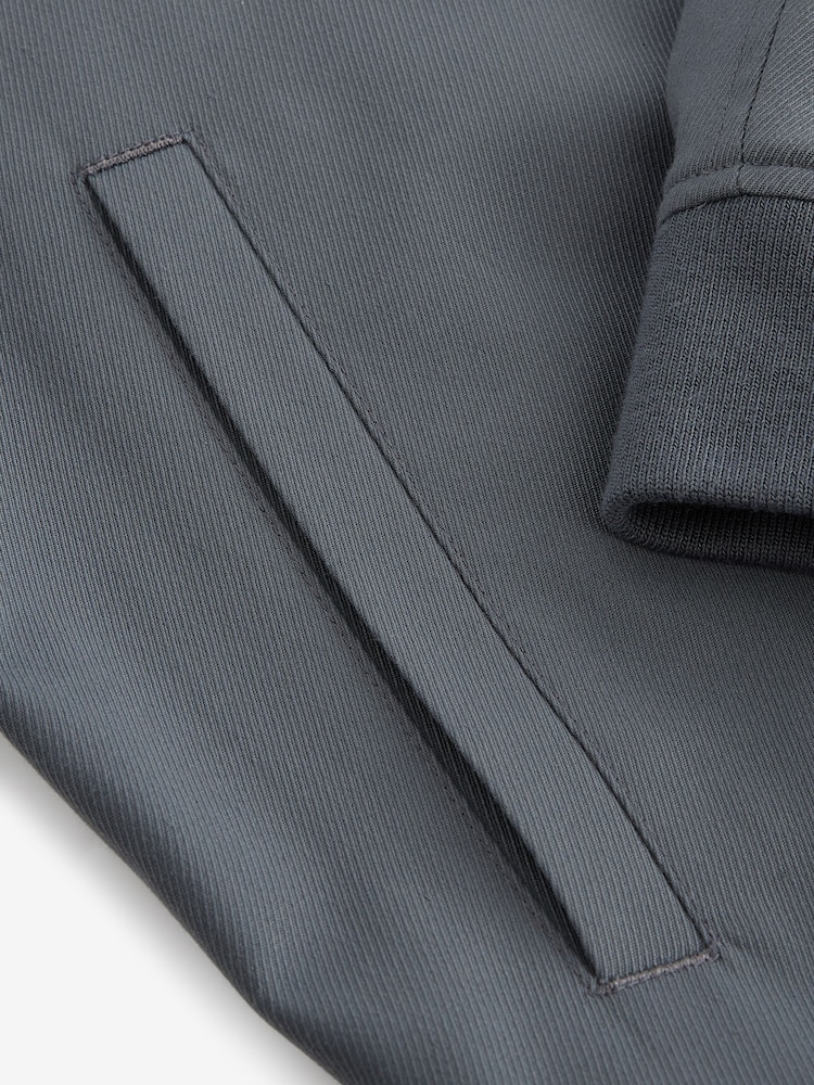 Bleu acier - Blouson bomber élégant - Image 12 of 13