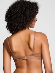 Victoria's Secret PINK Caramel Nude Lace Lightly Lined Balcony Bra - Image 2 of 4