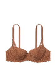 Victoria's Secret PINK Caramel Nude Lace Lightly Lined Balcony Bra - Image 3 of 4