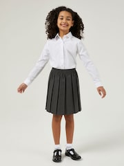 Trutex White Regular Fit Šolske srajce z dolgimi rokavi 3 Pack - Slika 3 iz 7