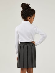 Trutex White Regular Fit Šolske srajce z dolgimi rokavi 3 Pack - Slika 4 iz 7