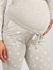 Серый - JoJo Maman Bébé Maternity and Nursing Pyjamas Set - Изображение 5 5
