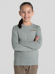 Craghoppers Grey NL Cruz Long Sleeved T-Shirt - Image 1 of 7