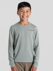 Craghoppers Grey NL Cruz Long Sleeved T-Shirt - Image 3 of 7