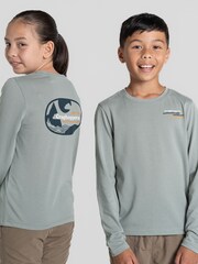 Craghoppers Grey NL Cruz Long Sleeved T-Shirt - Image 7 of 7