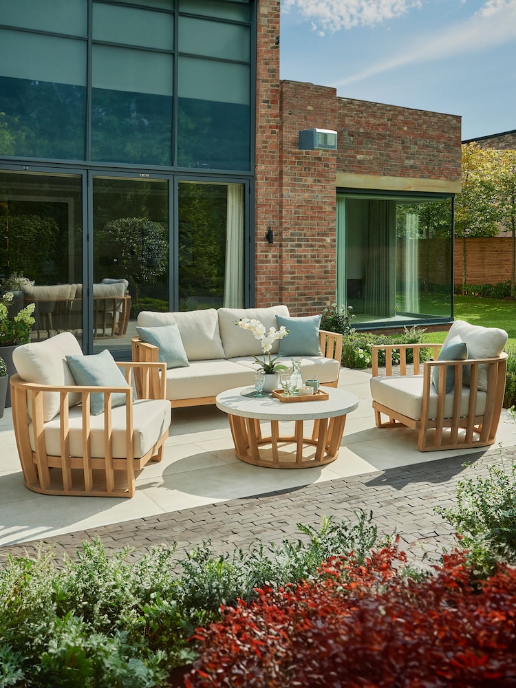 Kettler Stone Fiji Garden Lounge Sofa Set - Image 1 of 4