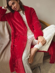 Ecru Cream Tree 100% Cotton Long Sleeve Pyjamas - Image 3 of 11