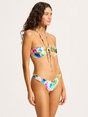 Seafolly Ciao Bella Mini Hipster White Bikini Bottoms - Image 2 of 4