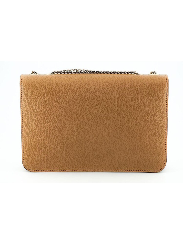 Gucci Beige Calf Leather Dollar Brown Shoulder Bag - Image 2 of 6