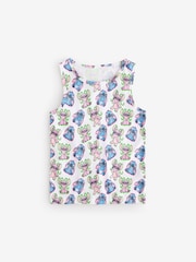 Pink/White 100% Cotton Lilo and Stitch Vests (1.5-12yrs) - Image 3 of 7