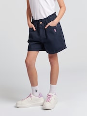 U.S. Polo Assn. Navy Blue 100% Cotton Shorts - Image 1 of 7