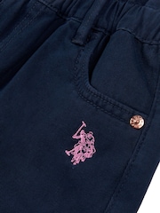 U.S. Polo Assn. Navy Blue 100% Cotton Shorts - Image 7 of 7