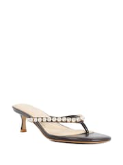 Dune London Brown Mimis Mules - Image 2 of 5