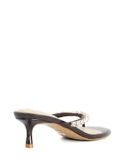 Dune London Brown Mimis Mules - Image 3 of 5