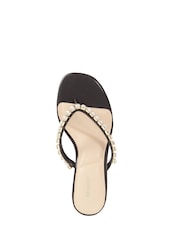 Dune London Brown Mimis Mules - Image 4 of 5