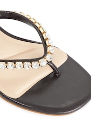 Dune London Brown Mimis Mules - Image 5 of 5