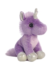 Aurora World Sparkle Tales Sprinkles Purple Unicorn Plush Toy - Image 1 of 3