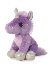 Aurora World Sparkle Tales Sprinkles Purple Unicorn Plush Toy - Image 3 of 3