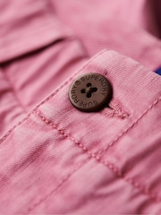 Superdry Pink Officer Chino Shorts - Image 4 of 5