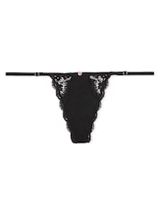 Zwart met kanten afwerking - Victoria's Secret slipjes - Image 3 of 3