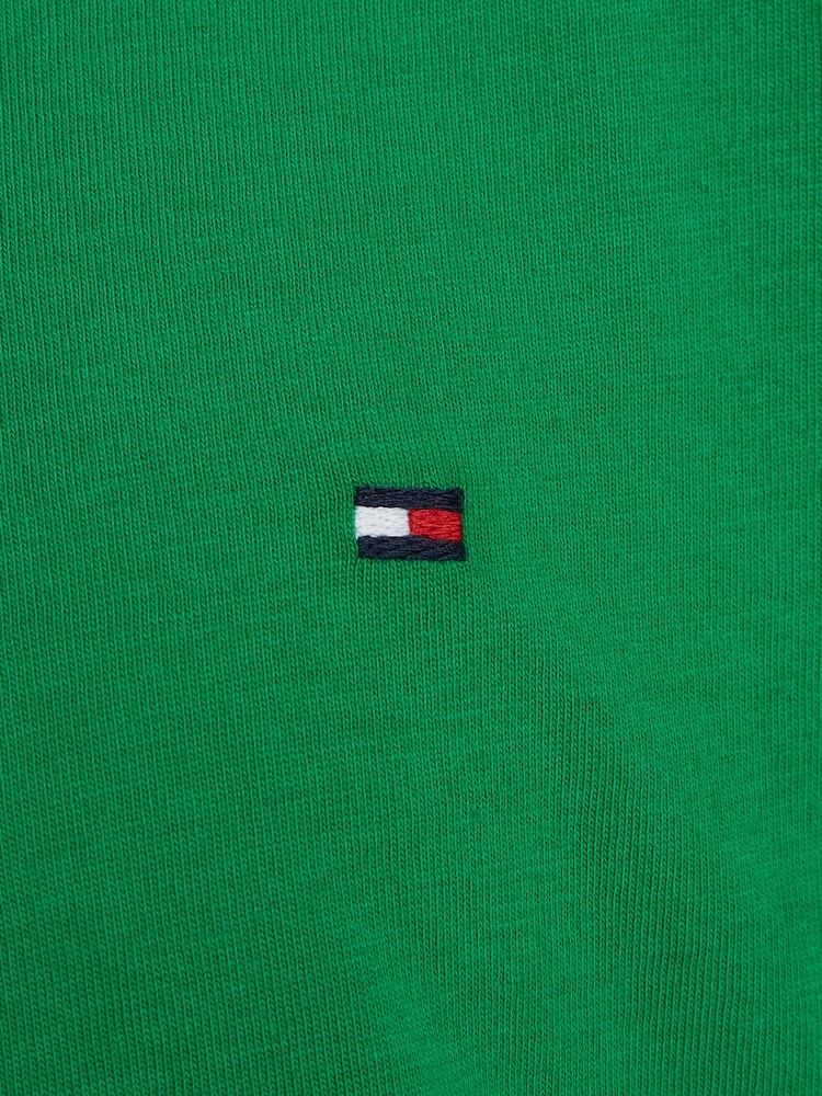 Tommy Hilfiger Green Essential 100% Cotton T-Shirt - Image 6 of 6