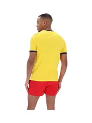 Fila Yellow Marconi Essential Ringer T-Shirt - Image 4 of 4