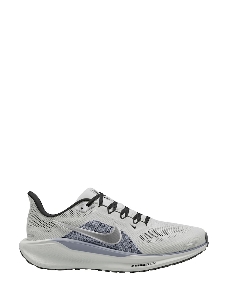 Серый/серебристый - кроссовки для бега Nike Pegasus 41 Road - Изображение 1 из 4