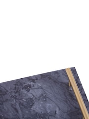 Interiors by Premier Black Marble Tray With Gold Effect Handles - Image 4 of 4