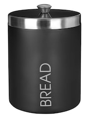 Maison by Premier Black Enamel Bread Bin - Image 2 of 6