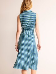 Boden Green Petite Laura Sleeveless Shirt Dress - Image 3 of 5