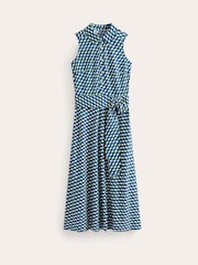Boden Green Petite Laura Sleeveless Shirt Dress - Image 5 of 5