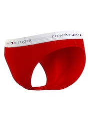 Tommy Hilfiger Pink Iconic Logo Thong - Image 3 of 5