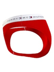 Tommy Hilfiger Pink Iconic Logo Thong - Image 4 of 5