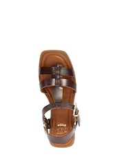 Dune London Brown Loto Moto Sandals - Image 6 of 6