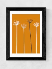 East End Prints Black Allium Framed Art Print - Image 1 of 3