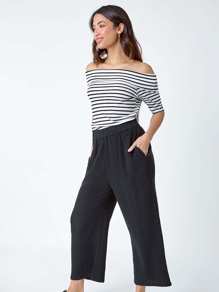 Roman Culotte-Hose 100 % Baumwolle - Bild 2 von 5