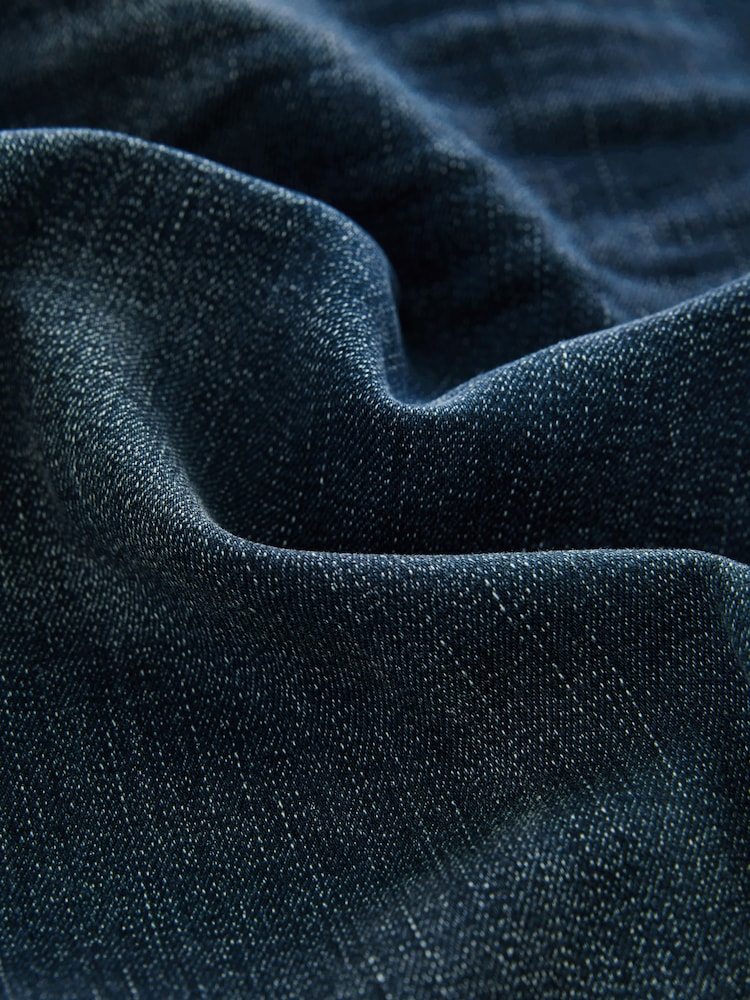 Blue Vintage Slim Fit Authentic Stretch Denim Jeans - Image 11 of 11