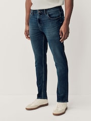 Blue Vintage Slim Fit Authentic Stretch Denim Jeans - Image 2 of 11