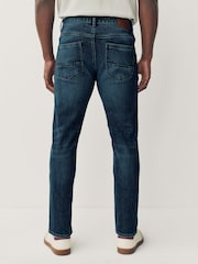 Blue Vintage Slim Fit Authentic Stretch Denim Jeans - Image 3 of 11