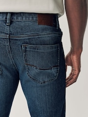 Blue Vintage Slim Fit Authentic Stretch Denim Jeans - Image 6 of 11