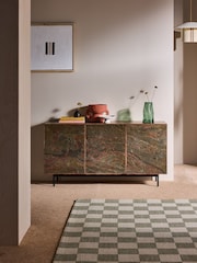 MADE.COM Mango Wood Stone Veneer Dilan Large Sideboard - Image 1 of 6
