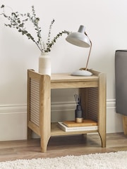 Julian Bowen Brown Sydney Lamp Table - Image 1 of 6