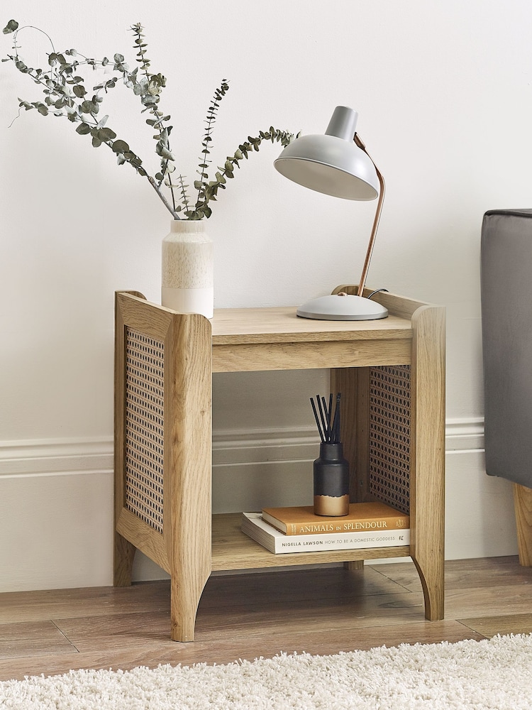 Julian Bowen Brown Sydney Lamp Table - Image 1 of 6