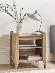 Julian Bowen Brown Sydney Lamp Table - Image 2 of 6