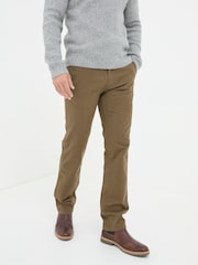 FatFace Brown Modern Coastal Chinos - Image 1 of 6