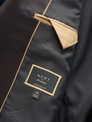 Bleu marine foncé - Ajustement régulier - Blazer en velours - Image 13 de 13