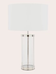 Laura Ashley Polished Nickel Harrington Table Large Lamp - Image 5 of 5
