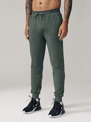 Khaki Green Active Gym Training Joggers - Image 1 of 3