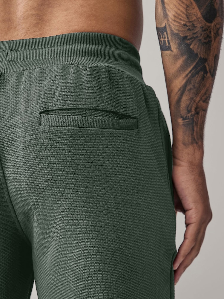 Khaki Green Active Gym Training Joggers - Image 3 of 3