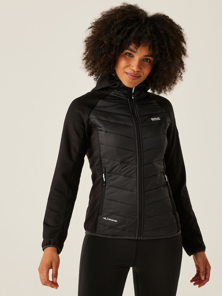 Regatta Black Womens Andreson VIII Hybrid Walking Jacket - Image 1 of 9